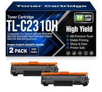 Cartuchos de tóner compatibles con Chip TL-C2310H de Alto Rendimiento y Alta Capacidad para Pantum BP2300 BP2300W BM2300 BM2300W BM2300A BM2300AW BW2302 BW2302W Impresoras,TLC2310H-2PC