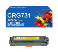 Cartuchos de tóner compatibles CRG731 para impresoras Canon I-SENSYS LBP7100Cn, LBP7110Cw, MF628Cw y MF8230Cn. Imprime en Alta definición.,CRG731-Y