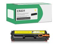 Cartuchos De Tóner Compatibles CS331 20N10K0 20N10C0 20N10M0 20N10Y0 Rendimiento Estándar De 1500 Páginas Reemplazo para Impresoras Lexmark CS331DW CS431DW CX331ADWE CX431ADW,Yellow-1 Pack