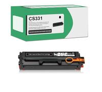 Cartuchos De Tóner Compatibles CS331 20N10K0 20N10C0 20N10M0 20N10Y0 Rendimiento Estándar De 1500 Páginas Reemplazo para Impresoras Lexmark CS331DW CS431DW CX331ADWE CX431ADW,Black-1 Pack