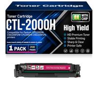 Cartuchos de tóner compatibles CTL 2000H CTL 2000HK CTL 2000HM CTL 2000HC CTL 2000HY para Pantum CP2200DW CM2200FDW CP2200DN CM2200FDN Impresoras con Chip Alto Rendimiento