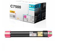 Cartuchos De Tóner Compatibles De Alto Rendimiento para C7500 106R01436 106R01437 106R01438 106R01439 Funcionan con Impresoras Xerox Phaser C7500,Magenta-1 Set