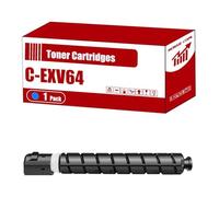 Cartuchos de tóner compatibles GPR-66 C-EXV64: Negro, 40 000 páginas; Color, 18 000 páginas Cada uno; para impresoras multifunción C3922i, C3925i, C3926i y C3930i.(Cyan,Extra High Yield)