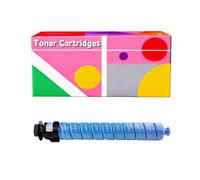 Cartuchos de tóner compatibles MPC2503 C2003 Negro Amarillo Magenta Cian Tóner de Alto Rendimiento para Ricoh MP C2003SP/MP C2011SP/MP C2503SP(Cyan,High Yield)