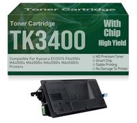 Cartuchos de tóner compatibles PA4500x MA4500x de Alto Rendimiento para Kyocera ECOSYS PA4500x MA4500x MA4500ix MA4500fx MA4500ifx Impresoras,TK3400-1PC