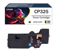 Cartuchos de tóner compatibles para Xerox CP325 Aptos para impresoras Xerox ApeosPrint C325 C325dw C325df C325Z, con Chip, Alto Rendimiento de 5000páginas impresión de Alta definición,Cyan-1PACK