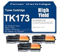Cartuchos de tóner compatibles TK-173 para Kyocera P2135dn FS-1320d FS-1370dn P2135d Impresoras con Chip Alto Rendimiento y Gran Capacidad,TK173-3PC