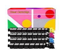 Cartuchos de Tóner Compatibles TK-8555 TK-8555K TK-8555C TK-8555M TK-8555Y para Kyocera TASKalfa 6054ci 7054ci - Negro (30000 Páginas) o Cian Magenta Amarillo (24000 Páginas Cada Uno)(CMYK Set)