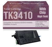 Cartuchos de tóner compatibles TK3410 de Alto Rendimiento y Alta Capacidad para Kyocera ECOSYS PA5000x PA5000ifx Impresoras 15500 páginas,TK3410-1PC