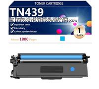 Cartuchos de Tóner Compatibles TN439 para Brother HL-L8260CDW HL-L8360CDW HL-L8360CDWT HL-L9310CDW MFC-L8610CDW Impresoras, Alto Rendimiento Estimado 3000 Páginas,Cyan