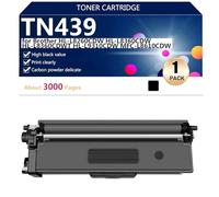 Cartuchos de Tóner Compatibles TN439 para Brother HL-L8260CDW HL-L8360CDW HL-L8360CDWT HL-L9310CDW MFC-L8610CDW Impresoras, Alto Rendimiento Estimado 3000 Páginas,Black