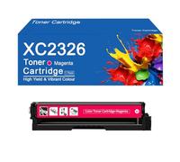 Cartuchos de tóner compatibles XC2326 sin Chip de Repuesto para impresoras Lexmark XC2326 C2326, fáciles de Instalar y Usar.,XC2326-M