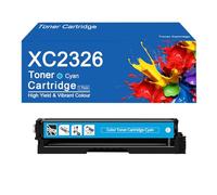 Cartuchos de tóner compatibles XC2326 sin Chip de Repuesto para impresoras Lexmark XC2326 C2326, fáciles de Instalar y Usar.,XC2326-C
