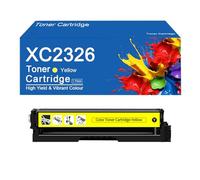 Cartuchos de tóner compatibles XC2326 sin Chip de Repuesto para impresoras Lexmark XC2326 C2326, fáciles de Instalar y Usar.,XC2326-Y