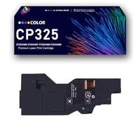 Cartuchos de tóner CP325 compatibles con impresoras Xerox ApeosPrint C325, C325dw, C325df y C325Z, con Chip, Alto Rendimiento de 5000 páginas, impresión nítida y Clara,Black-1PACK