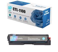 Cartuchos De Tóner CTL-1100 De Repuesto para PANTUM Compatibles con Las Impresoras PANTUM CP1100DW CM1100DN CM1100DW CP1100DN CM1100ADN,Cyan-1 Set