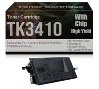 Cartuchos de tóner de Alta Capacidad PA5000x PA5000ifx compatibles con TK3410 para Kyocera ECOSYS PA5000x PA5000ifx Impresoras con Chip 15500 páginas,TK3410-1PC
