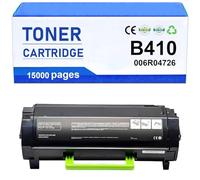 Cartuchos De Tóner De Alto Rendimiento B410 (sin Chip) para Xerox B410 006R04725 006R04726 006R04727 Compatible con Impresoras Xerox B410 B415,Black-15000 Pages