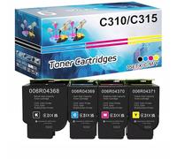 Cartuchos De Tóner De Alto Rendimiento C310 C315 006R04368 006R04369 006R04370 006R04371 Compatibles con Impresoras Xerox C310 C310DNI C310DNIM C315 C315DNI, 5500-8000 Páginas,4 Colors-1 Set