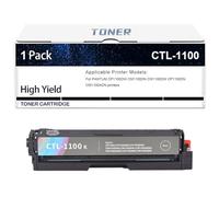 Cartuchos De Tóner De Alto Rendimiento CTL-1100 Compatibles con Impresoras PANTUM CP1100DW CM1100DN CM1100DW CP1100DN CM1100ADN,Black-1 Set