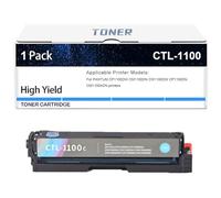 Cartuchos De Tóner De Alto Rendimiento CTL-1100 Compatibles con Impresoras PANTUM CP1100DW CM1100DN CM1100DW CP1100DN CM1100ADN,Cyan-1 Set