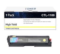 Cartuchos De Tóner De Alto Rendimiento CTL-1100 Compatibles con Impresoras PANTUM CP1100DW CM1100DN CM1100DW CP1100DN CM1100ADN,Yellow-1 Set