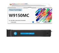Cartuchos de tóner de Alto Rendimiento W9150MC, W9151MC, W9152MC y W9153MC para impresoras multifunción HP Color LaserJet Managed E78635DN, E78625DN y E78630DN,C-with Chip