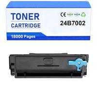 Cartuchos De Tóner De Repuesto 24B7002 MX1342 Compatibles con Impresoras Lexmark M1342 XM1342 XM3142, 1 Unidad,Black-No Chip