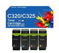Cartuchos de tóner de Repuesto C320 C325 006R04831 006R04828 006R04829 006R04830 para impresoras Xerox C320 C325, Alto Rendimiento (8000 páginas).,C320C325-4Color