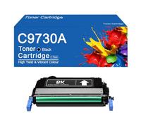 Cartuchos de tóner de Repuesto C9730A 645A C9730A C9731A C9733A C9732A para impresoras HP Color LaserJet 5550dn 5550n 5500dn 5500n.,C9730A-Black