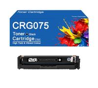 Cartuchos de tóner de Repuesto CRG075HK, CRG075HC, CRG075HY, CRG075HM para impresoras Canon Color imageCLASS LBP646Cdw, LB647Cdw y MF662CdW.,CRG075-Black