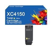 Cartuchos de tóner de Repuesto XC4150 24B6720 24B6717 24B6718 24B6719 para impresoras Lexmark XC4140 XC4150 XC4143 XC4153 con Chip.,XC4150-Yellow
