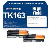 Cartuchos de tóner FS-1120D FS-1120DN Compatible TK-163 Tóner Alto Rendimiento para Kyocera FS-1120D FS-1120DN P2035d Impresoras con Chip,TK163-2PC