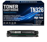 Cartuchos de tóner HL L8250CDN L8350CDW L8350CDWT TN326 para Brother DCP L8400CDN L8450CDW MFC L8600CDW L8650CDW L8850CDW Impresoras con Chip