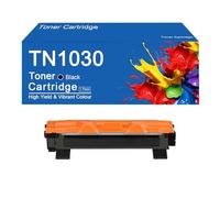 Cartuchos de tóner Negro TN1030 de Repuesto, compatibles con los Modelos TN1030, 1050, 1060, 1070 y 1075 para impresoras Brother DCP-1512, HL-1212W, HL-1112 y 1612W.,TN1030-1Set