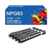 Cartuchos de tóner NPG83 GPR61 EXV58 de Alto Rendimiento para impresoras Canon IR-ADV DX C5870 C5860 C5850 C5840,GPR61-4Color