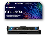 Cartuchos de tóner remanufacturados CTL-1100 con Chip de Repuesto para impresoras multifunción Pantum CP1150DN CP1150DW CM1150DN CM1150DW CP1155DN CM1155ADN,Cyan-High Yield