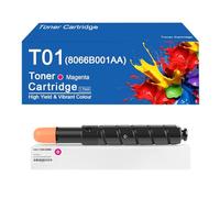 Cartuchos de tóner T01 de Alto Rendimiento, Repuesto para impresoras Canon imagePRESS C60, C65, C650, C700, C700CA, C710, C750, C800, C810, C850 y C910.,T01-M