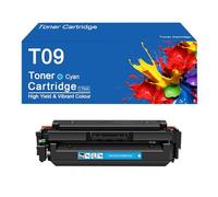 Cartuchos de tóner T09 compatibles con impresoras Canon Color imageCLASS X LBP1127C MF1127C. Fáciles de Instalar y Usar.,T09-C