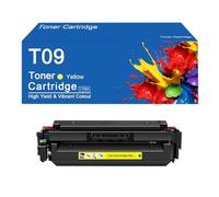 Cartuchos de tóner T09 de Alto Rendimiento para impresoras Canon Color imageCLASS X LBP1127C MF1127C con Chip,T09-Y