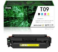 Cartuchos de tóner T09 remanufacturados con Chip de Repuesto para impresoras multifunción Canon imageCLASS X C1127iF MF1127C LBP1127C i-SENSYS X C1127i C1127iF C1127P (BK/C/M/Y),Yellow-1Pack