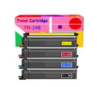 Cartuchos de tóner TN - 248 y Unidades de Tambor DR248CL compatibles con Brother DCP-L3520CDW, DCP-L3560CDW, HL-L8240CDW, HL-L8230CDW, MFC-L3740CDW y HL-L3220CW(CMYK Set,High Yield)