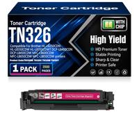 Cartuchos de tóner TN326 compatibles con Chip para Brother HL-L8250CDN L8350CDW L8350CDWT DCP-L8400CDN L8450CDW MFC-L8600CDW L8650CDW L8850CDW Impresoras