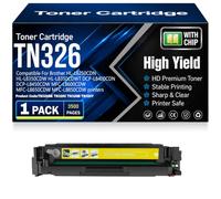 Cartuchos de tóner TN326 compatibles con Chip para Brother HL-L8250CDN L8350CDW L8350CDWT DCP-L8400CDN L8450CDW MFC-L8600CDW L8650CDW L8850CDW Impresoras