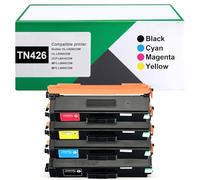 Cartuchos De Tóner TN426 De Alto Rendimiento Repuesto para Brother TN426 para Impresoras HL-L8260CDW HL-L8360CDW DCP-L8410CDW MFC-L8690CDW MFC-L8900CDW, con Chip,4 Colors-1 Set