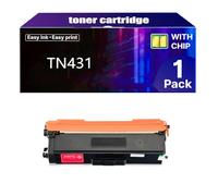Cartuchos de Tóner TN431 TN-431 Compatibles con Impresoras Brother TN 431 HL-L8360CDW HL-L8360CDWT HL-L9310CDW MFC-L8895CDW MFC-L8900CDW MFC-L8905CDW y MFC-L9570CDW,M-1 pcs