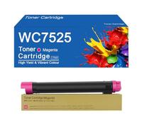 Cartuchos de tóner WC7525 compatibles con impresoras Xerox WorkCentre-7525, 7530, 7535, 7545, 7556, 7830, 7835, 7845, 7855, 7970 y 7970i. Confiabilidad y Durabilidad.,WC7525-M
