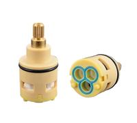 Cartuchos de válvulas repuesto, cartucho disco cerámica 26 mm, lavabo plástico, palanca ducha, grifo mezclador, interno for baño