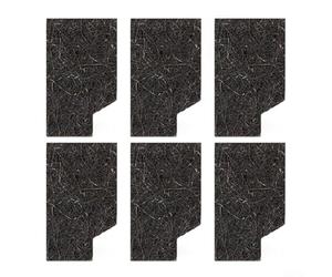 Cartuchos Filtro Acuario Biodegradables 6 Unidades Cartuchos(6.6 * 9.2cm)