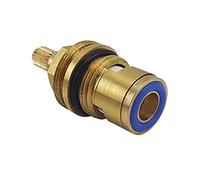 Cartuchos for grifo Válvulas for de repuesto Disco cerámico for cuarto vuelta 20 dientes BSP 1/2" estrías(Blue)